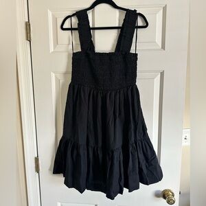 Abercrombie & Fitch Smocked Bodice Mini Dress